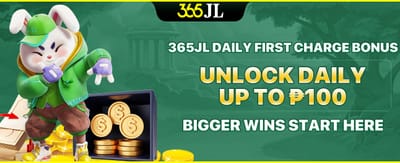 First Charge Booster Bonus promotion banner